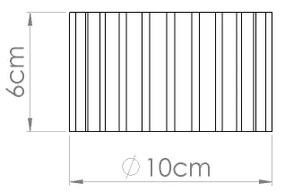 Sollux SL.1812 - AURA spotlámpa 1xGX53/10W/230V 6 cm kék