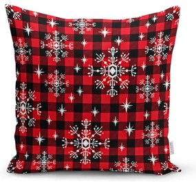 Tartan 4 db karácsonyi párnahuzat és asztali futó szett - Minimalist Cushion Covers