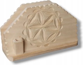 Szalvétatartó kézzel faragott szalvétatartó hegyi fogpiszkáló 13cm