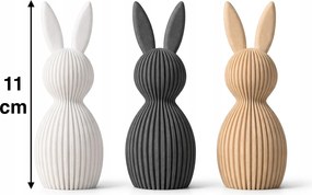 3x Nyuszi Húsvéti nyuszi figura szett Húsvéti dekoráció 11 CM