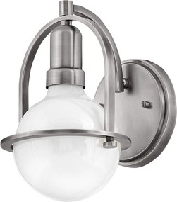 Quintiesse klasszikus loft fali lámpa somerset nikkel elsqn-somerset1-bn