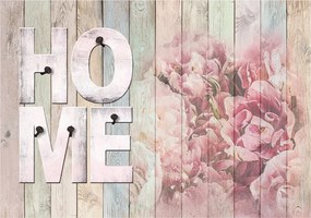 Tapéta Home Bazsarózsa Pasztell Akvarell Effekt Vinyl 368x254 +ragasztó