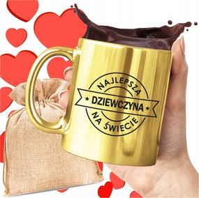 Arany Bögre A Világ Legjobb Barátnője Ajándék Női Lány