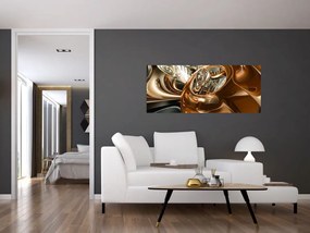 Absztrakciós kép (120x50 cm)