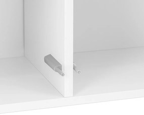 Boxie 2 ajtós fali szekrény 80x80x37 cm fehér