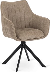 Krzesło Obrotowe MUMBAI Beżowe