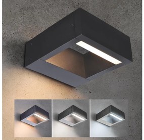 Brilagi - LED Kültéri lámpa RAGUSA LED/7W/230V 3000/4000/6000K antracit IP54