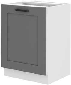 Alsó konyhaszekrény Lucid 60 D 1F BB (dustgrey + fehér). 1045535