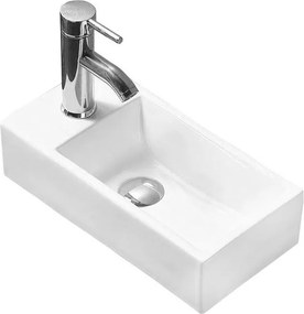 Mexen Inez jobb oldali pult mosdó 40 x 20 cm, fehér - 21484000R