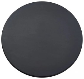 fekete MDF bárasztal 60 x 107,5 cm