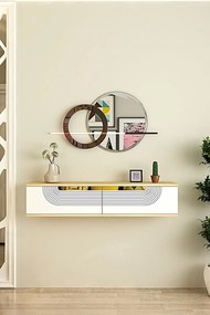 Meyra 120 - Sapphire Oak, White, Gold