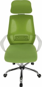Irodai szék, zöld/fehér, TAXIS