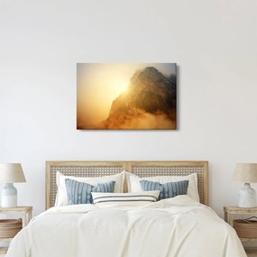 Hegy a ködben képe (90x60 cm)