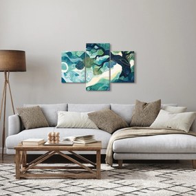 Kép – Az életfa zöld lombkoronája (90x60 cm)