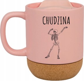 Rózsaszín Bögre Parafa Vicces Ajándék Vékony