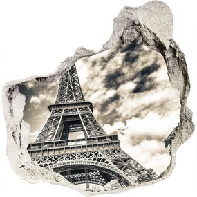 3d-s lyuk vizuális effektusok matrica Eiffel-torony párizs nd-p-57669652