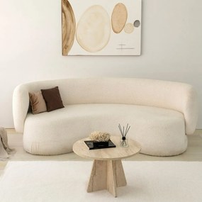 Mushroom Travertine konferenciaasztal