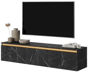 Tv szekrény/asztal Sensen  (fekete márvány). 1098805