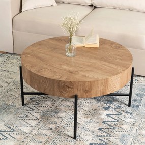 Dohányzóasztal tölgy színben. BELIEF