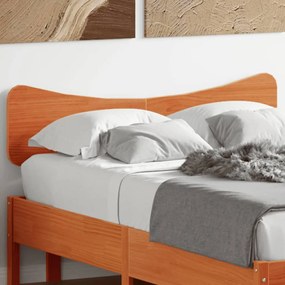 viaszbarna tömör fenyőfa fejtámla 120 cm