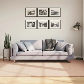 HUARTE púderszínű rövid szálú puha és mosható szőnyeg 160x230cm