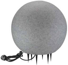 Kültéri lámpa ARGENTO 1xE27/15W/230V átm. 50 cm IP65 szürke