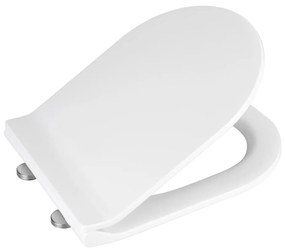 WENKO 22415100-WC-ülőke HABOS 46x36 cm fehér/ezüst