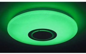 Rabalux 3509 - LED RGB fényerőszabályozható mennyezeti lámpa RODION LED/24W/230V + távirányító
