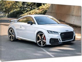Vászonkép 90x60 Fehér Audi Quattro Tt Rs