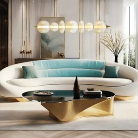 LED Csillár zsinóron DAPHNE LED/40W/230V arany