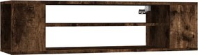 vidaXL füstös tölgy színű szerelt fa függő TV-szekrény 100x30x26,5 cm
