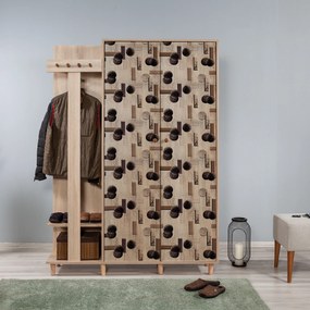 Előszoba fal Gardin 522 (szonoma). Akció -22%. 1088266