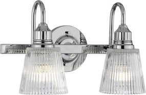 Quintiesse ADDISON QN-ADDISON2-BATH Fali lámpa 2x3,5W/G9 3000K 640LM IP44