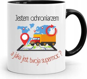 Logisztikai Bögre Fekete Születésnapi Ajándék fényképes nyomtatással