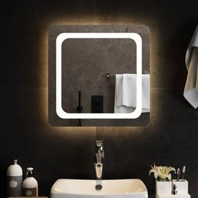 LED-es fürdőszobatükör 50x50 cm