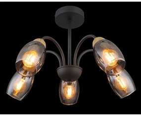 Globo 60297-5D - Csillár rúdon GERLY 5xE14/25W/230V