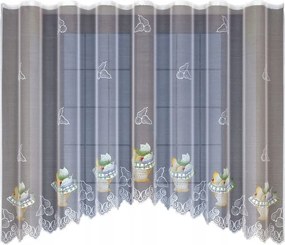 Mg Függöny 21949 Konyha színes 300x145 pol szalaggal