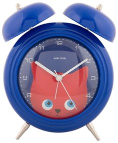 Gyerek ébresztőóra ø 15 cm Peekaboo Cat – Karlsson