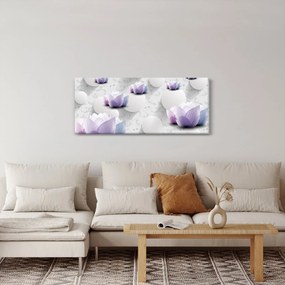 Kép virággal (120x50 cm)