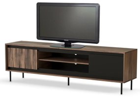 TV asztal/szekrény Sting RTV1 (dió + fekete). 1092422