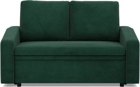 Zeus kanapé, kordbársony, hab töltet, döntött kartámasz, zöld