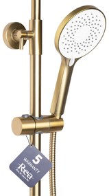 Zuhanyszett REA AVALON  GOLD BRUSH