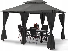 Minzo Kerti Pavilon Led Világítással Antracit