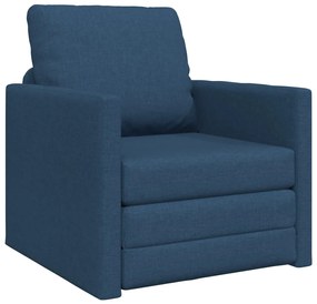 Pad Sofa Ágy 2-in-1 Kék 74x77x81 cm Szövet