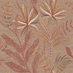 Decoprint Terra Nova Tropical Weave barna-réz leveles texturált vlies tapéta – TN29082