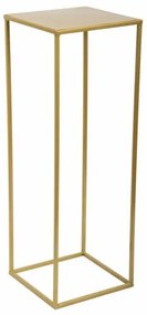 Virágállvány 70x24 cm arany színben