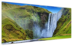 Kép - Seljalandsfoss vízesés (120x50 cm)