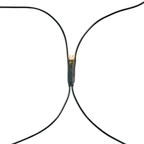 Nedis CLLN160 - LED Kültéri karácsonyi függöny 160xLED/7 funkciós 5m IP44 meleg fehér