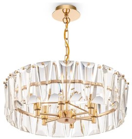 Maytoni MOD043PL-06G - Csillár láncon PUNTES 6xE14/60W/230V arany