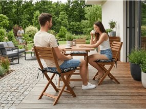 Székre való ülőpárna OMBRE 38x38 cm, szürke